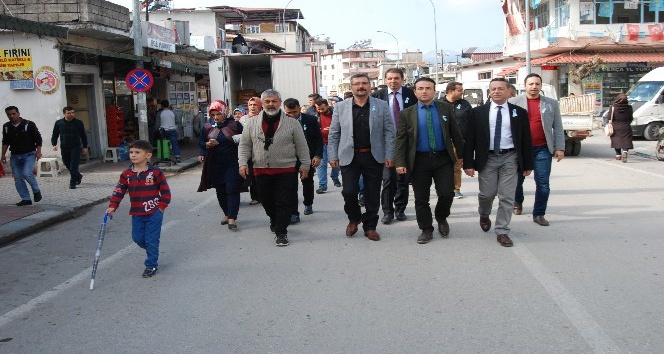 Hatay’da diyabette farkındalık yürüyüşü