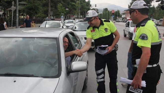 Hatay’da Trafik Denetimleri Devam Ediyor