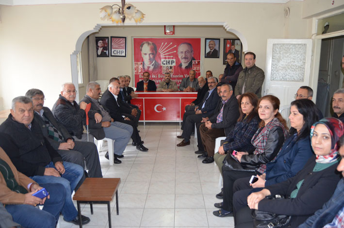 KIRIKHAN CHP’DE BİRLİK VE BERABERLİK TOPLANTISI