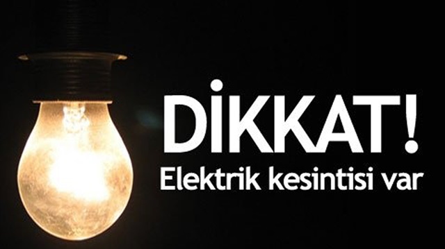 KIRIKHAN’IN 21 MAHALLESİNDE ELEKTRİK KESİNTİSİ