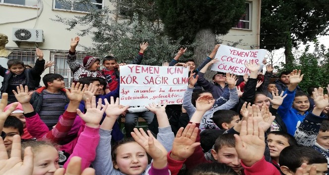 Kırıkhan’daki Öğrencilerden Yemen’e Yardım