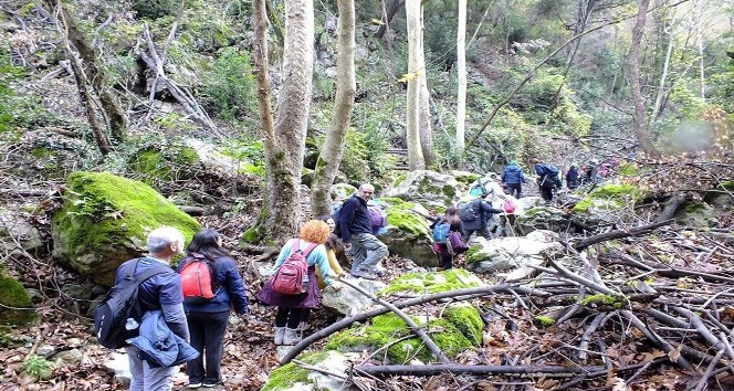 Terörden temizlenen Amanoslara doğa yürüyüşü