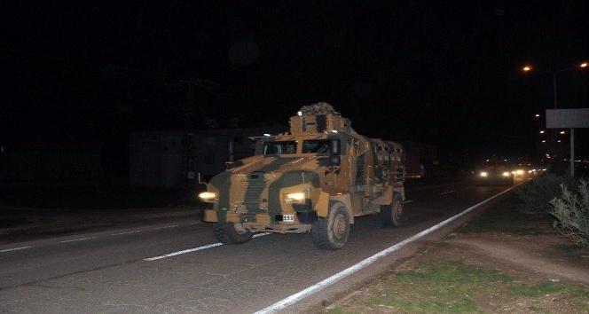 Hatay’dan Şanlıurfa’ya dev askeri sevkiyat