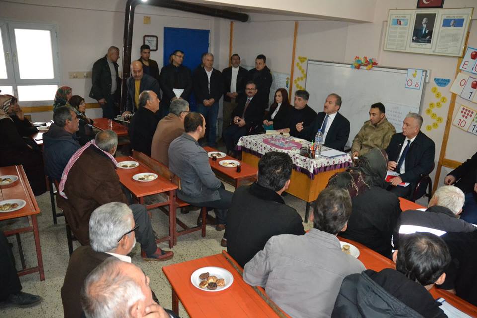 HALKLA BULUŞMA  TOPLANTISI MURATPAŞA’DA YAPILDI