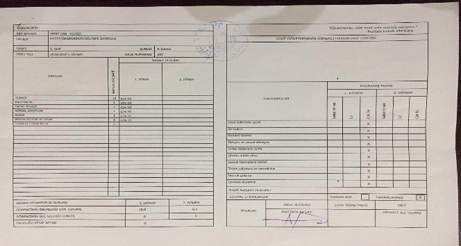 Babası tarafından dövülerek öldürülen Mertcan’ın bütün dersleri “Çok İyi”