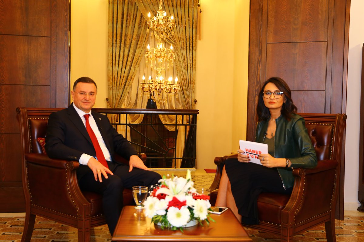 BAŞKAN SAVAŞ HABER TÜRK’E HATAY’I ANLATTI