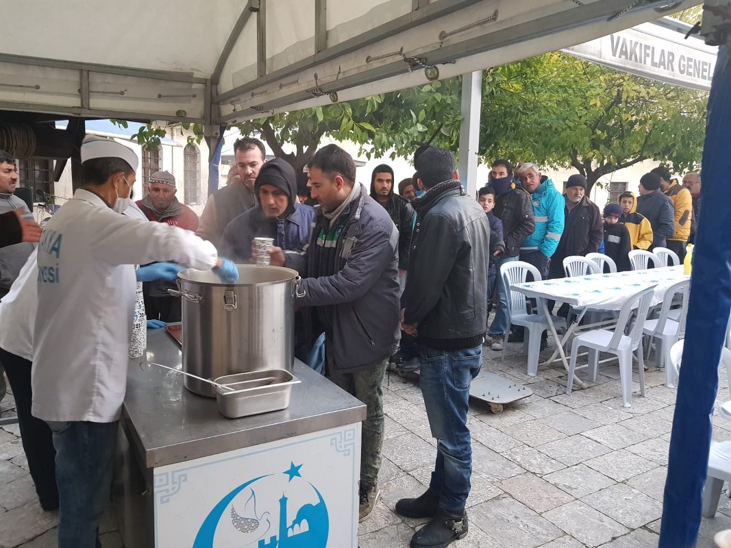 HABİB-İ NECCAR CAMİİ’DE SABAH ÇORBASI İKRAMI