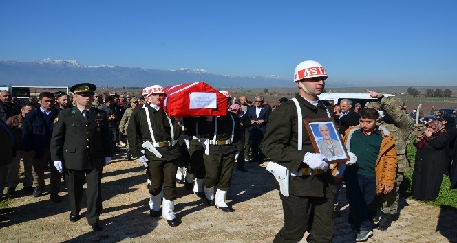 Kore gazisi askeri törenle uğurlandı