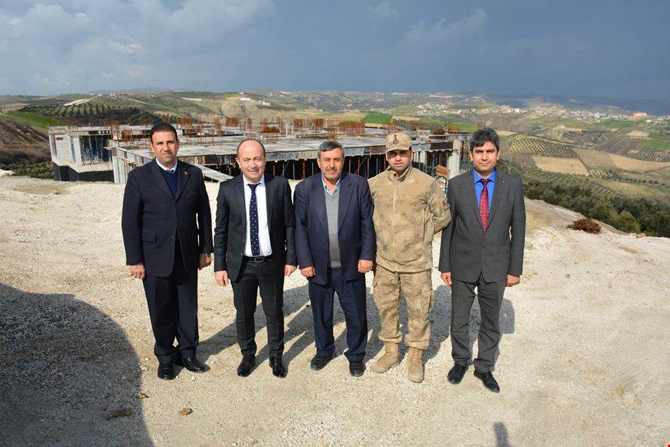 Kaymakam Bülent UYGUR, Hacı Hüsamettin Bilger 100 Kişilik Yatılı Hafızlık Erkek Kuran Kursu’nun İnşaat Çalışmalarını Yerinde İnceledi.