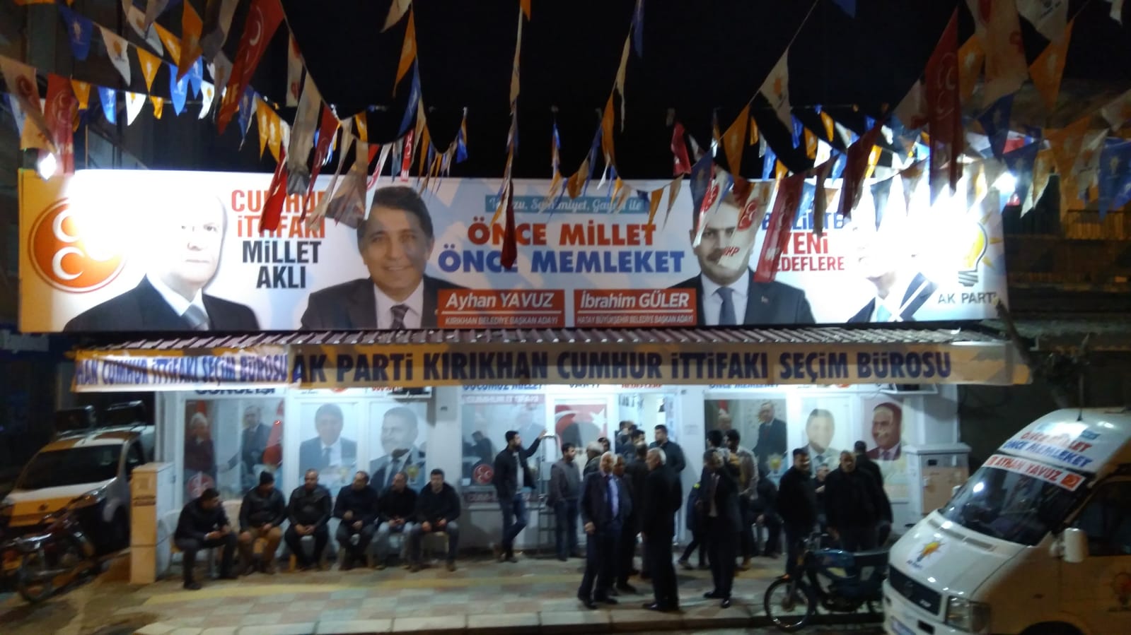 CUMHUR İTTİFAKI  SEÇİM BÜROSU YARIN AÇILIYOR