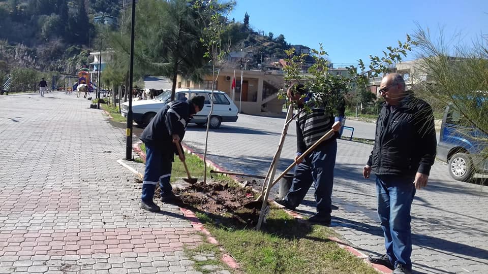 İSKENDERUN BELEDİYESİ PARK-BAHÇE EKİPLERİ DAHA YEŞİL VE GÜZEL BİR İSKENDERUN ÇALIŞIYOR