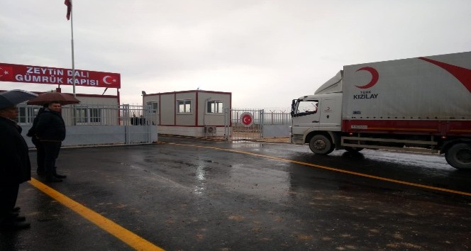 Zeytin Dalı Sınır Kapısı açıldı