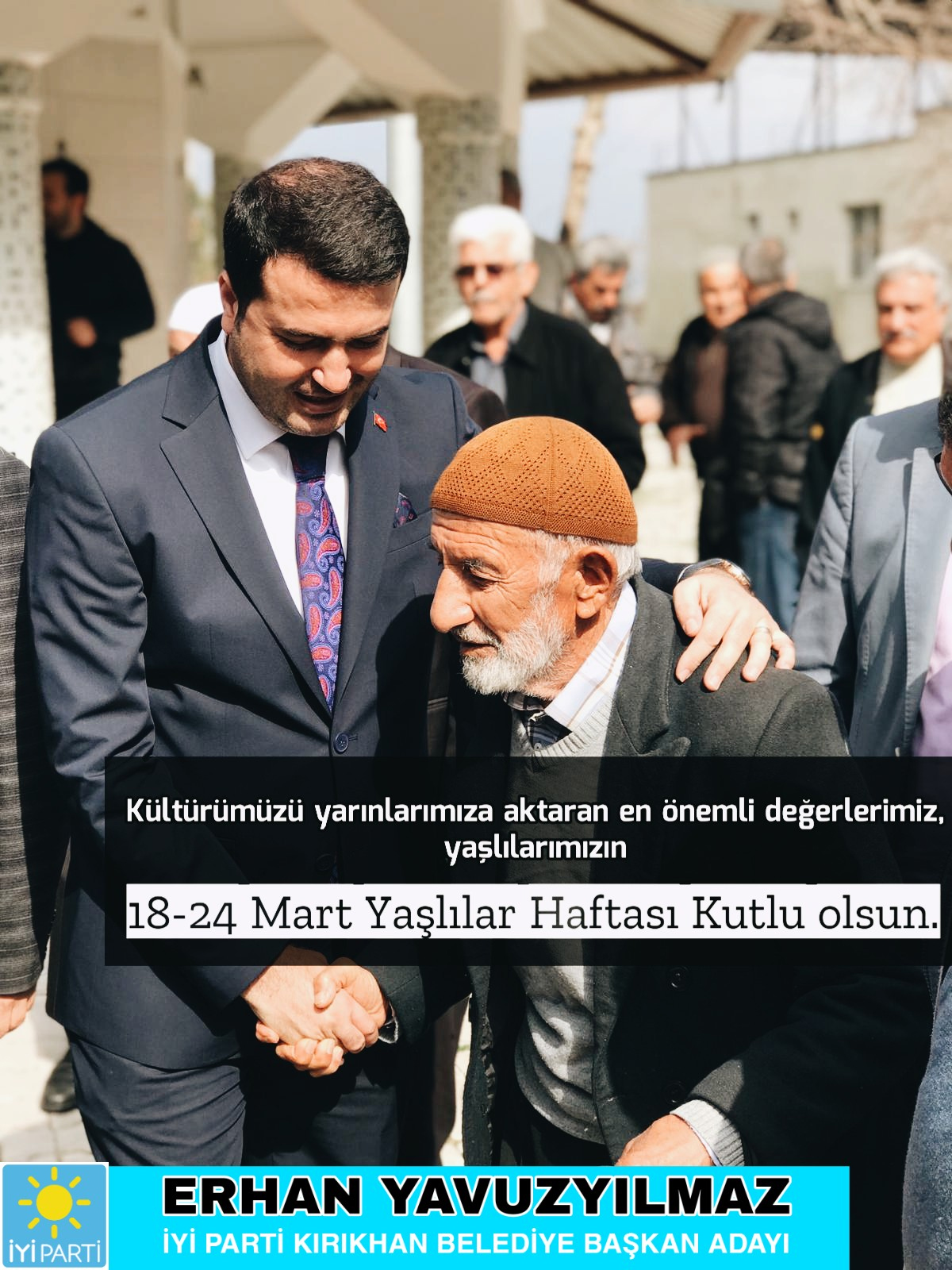 ERHAN YAVUZYILMAZ YAŞLILAR HAFTASI MESAJI