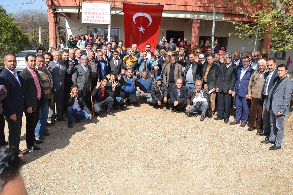 AYHAN YAVUZ’A  MAHALLELRDEN SEVGİ SELİ