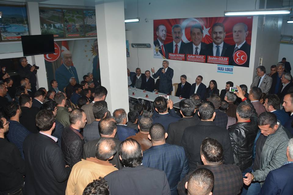 CUMHUR İTTİFAKI HATAY MİLLETVEKİLLERİ KIRIKHAN SKM’Nİ ZİYARET ETTİ