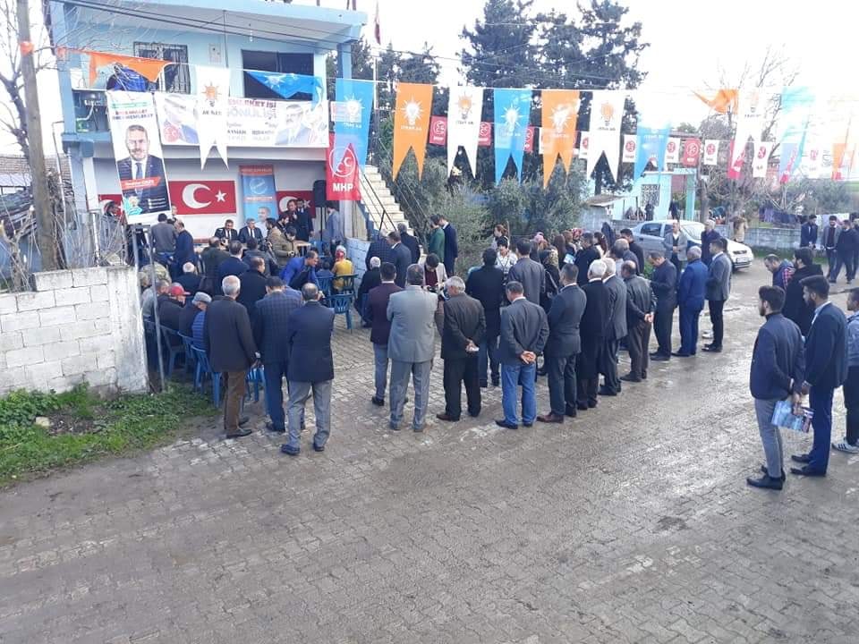 CUMHUR İTTİFAKI VE AYHAN YAVUZ ÇATALTEPE MAHALLESİNE ZİYARETTE BULUNDU