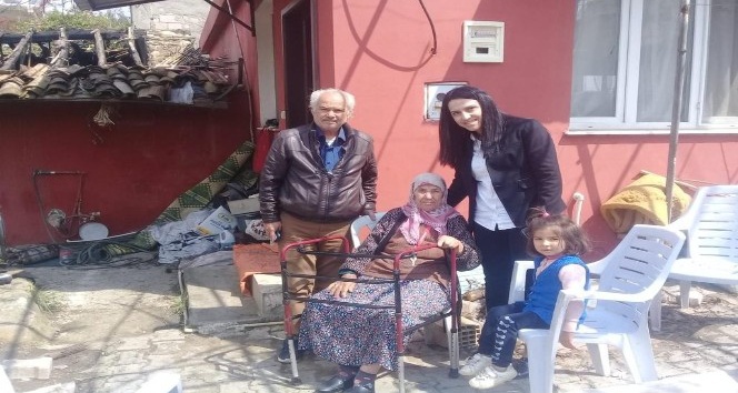 Havva nineye beyaz eşya yardımı