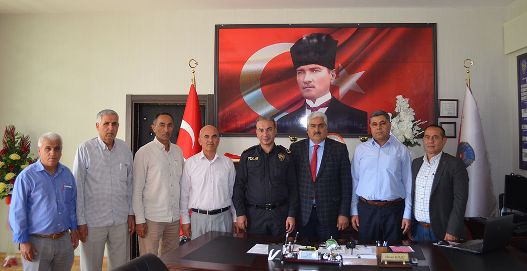 NAKLİYECİLER DERNEĞİ’NDEN   EMNİYET MÜDÜRÜNE ZİYARET