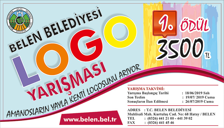 Belen Belediyesi’nden Logo Yarışması