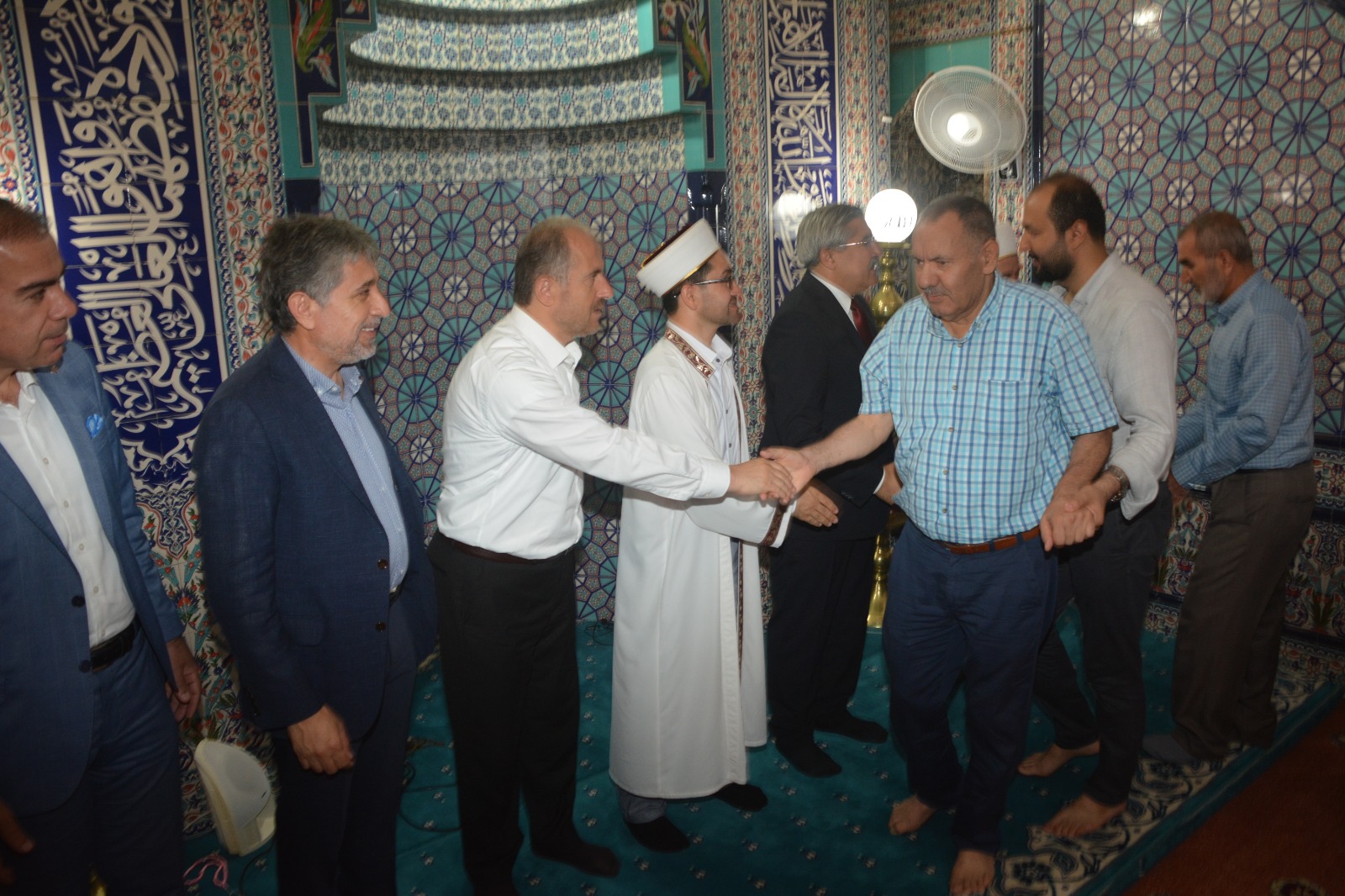 YAYMAN, KARAMEHMETOĞLU, YAVUZ VE ÇELİK HEMŞERİLERİYLE BAYRAMLAŞTI