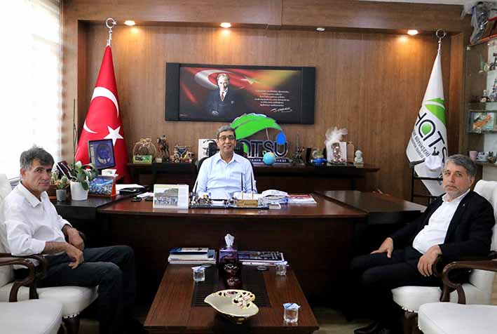 BAŞKAN YAVUZ’DAN GENEL MÜDÜR ÇAPARALİ’YE ZİYARET