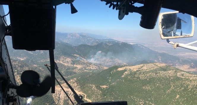 Hassa’da orman yangını