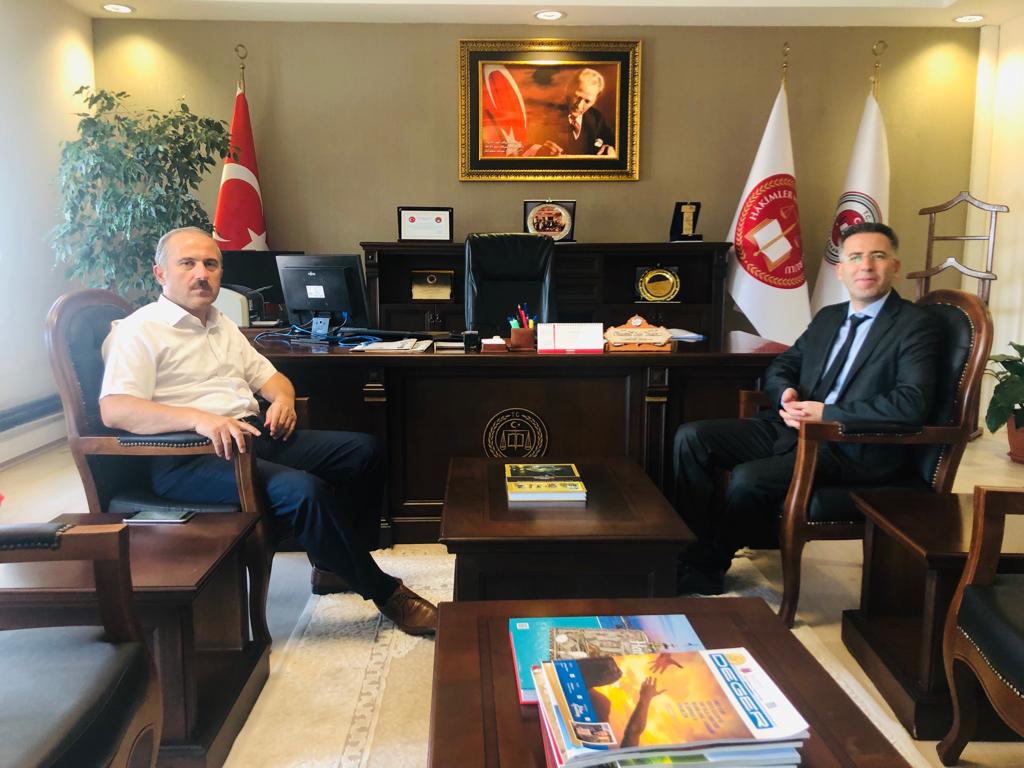Kaymakam’dan Cumhuriyet Başsavcısı’na Ziyaret