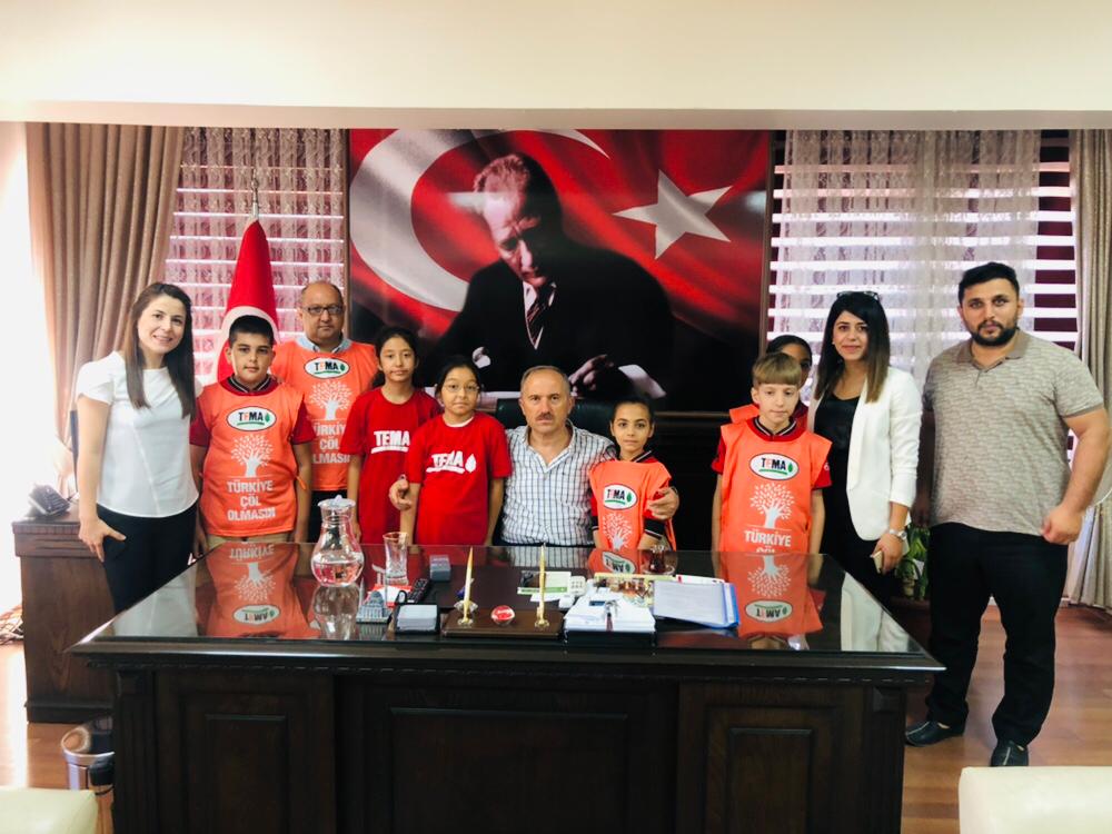 TEMA’CILARDAN KAYMAKAMA ZİYARET