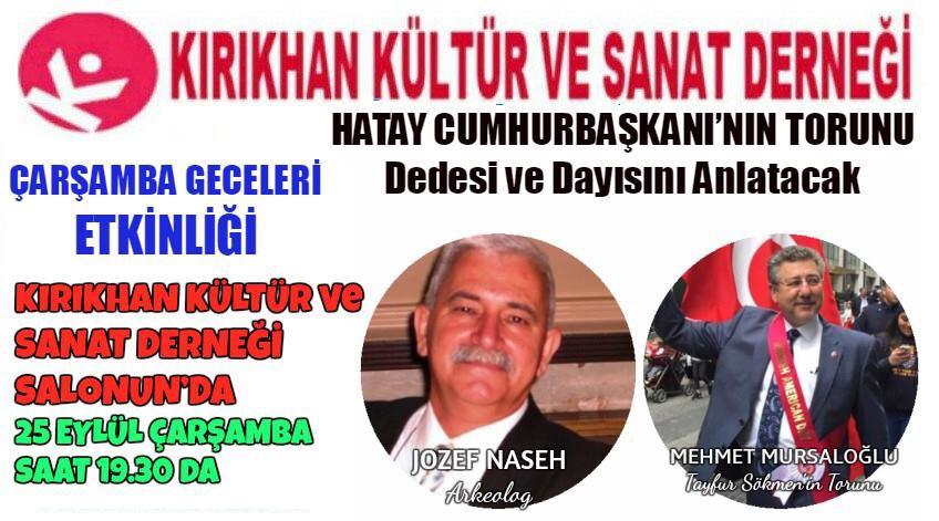 TORUNU TAYFUR SÖKMEN’İ ANLATACAK