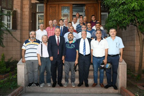 YILMAZ, ESNAFIN SORUNLARINI DİNLEDİ