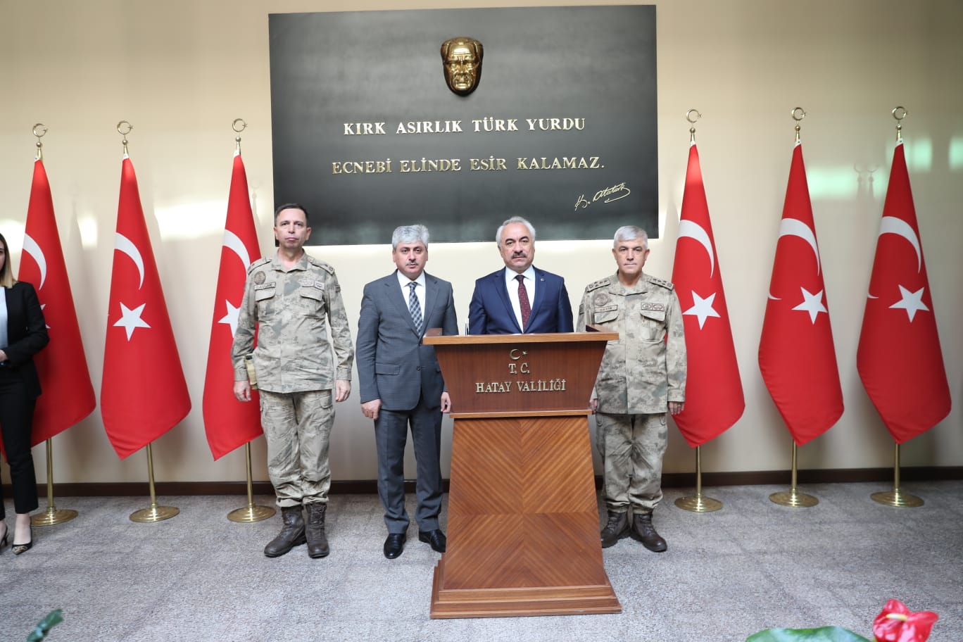 Bakan Yardımcısı Ersoy ve Orgeneral Çetin Hatay’da