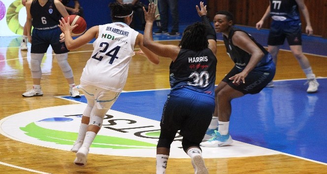 Kadınlar Basketbol Süper Ligi: Hatay BŞ.BLD: 97 – Canik Belediyespor: 58