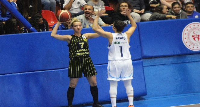 Hatay Büyükşehir Belediyespor: 70 – Çankaya Üniversitesi: 76