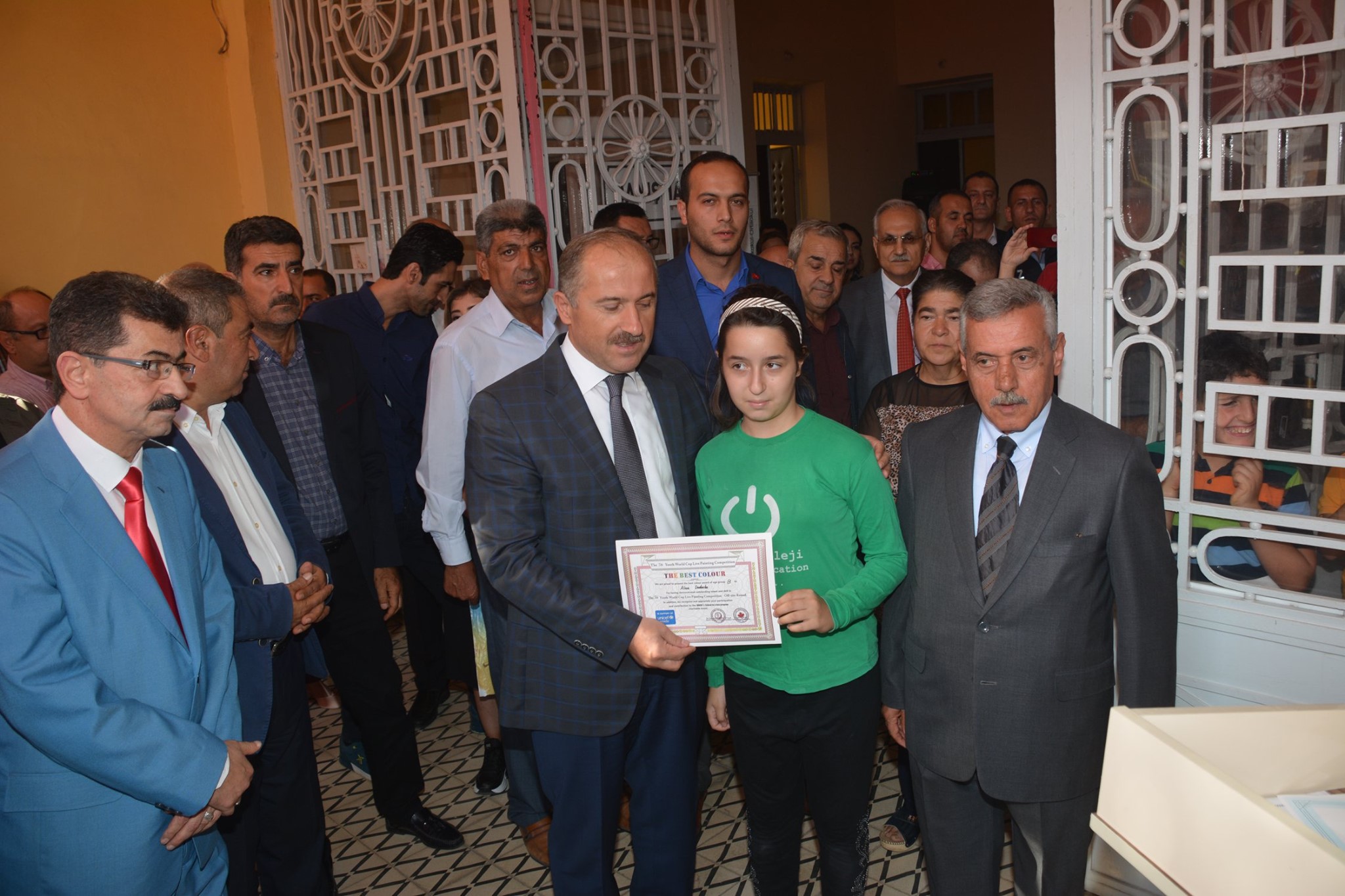 ALARA DODURKA UNİCEF ÖDÜLÜNÜ TÖRENLE ALDI