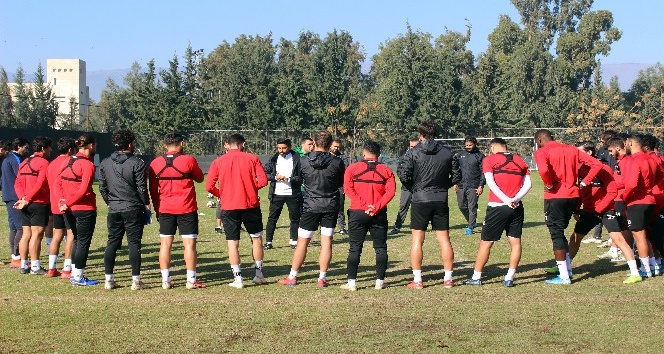 Lider Hatayspor, Adanaspor maçına hazırlanıyor