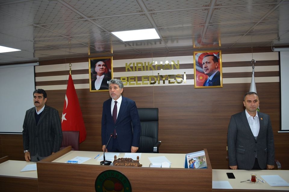 Kırıkhan belediye meclisi, 2019 aralık ayı olağan toplantısını yaptı