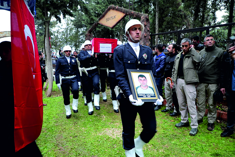 Reyhanlı Şehidini Uğurladı