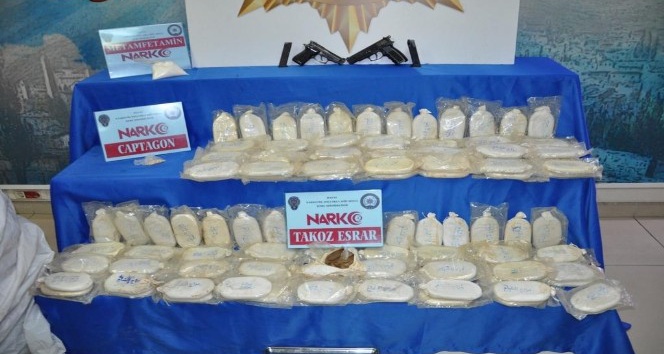 Evin bahçesine gömülmüş varilden uyuşturucu çıktı