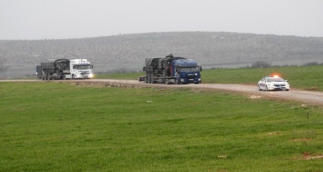 Sınıra çok namlulu roketatar sevkıyatı