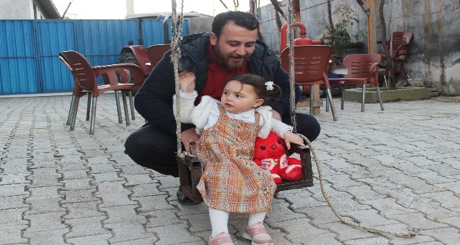 Minik Selva artık özgürce oynayabiliyor