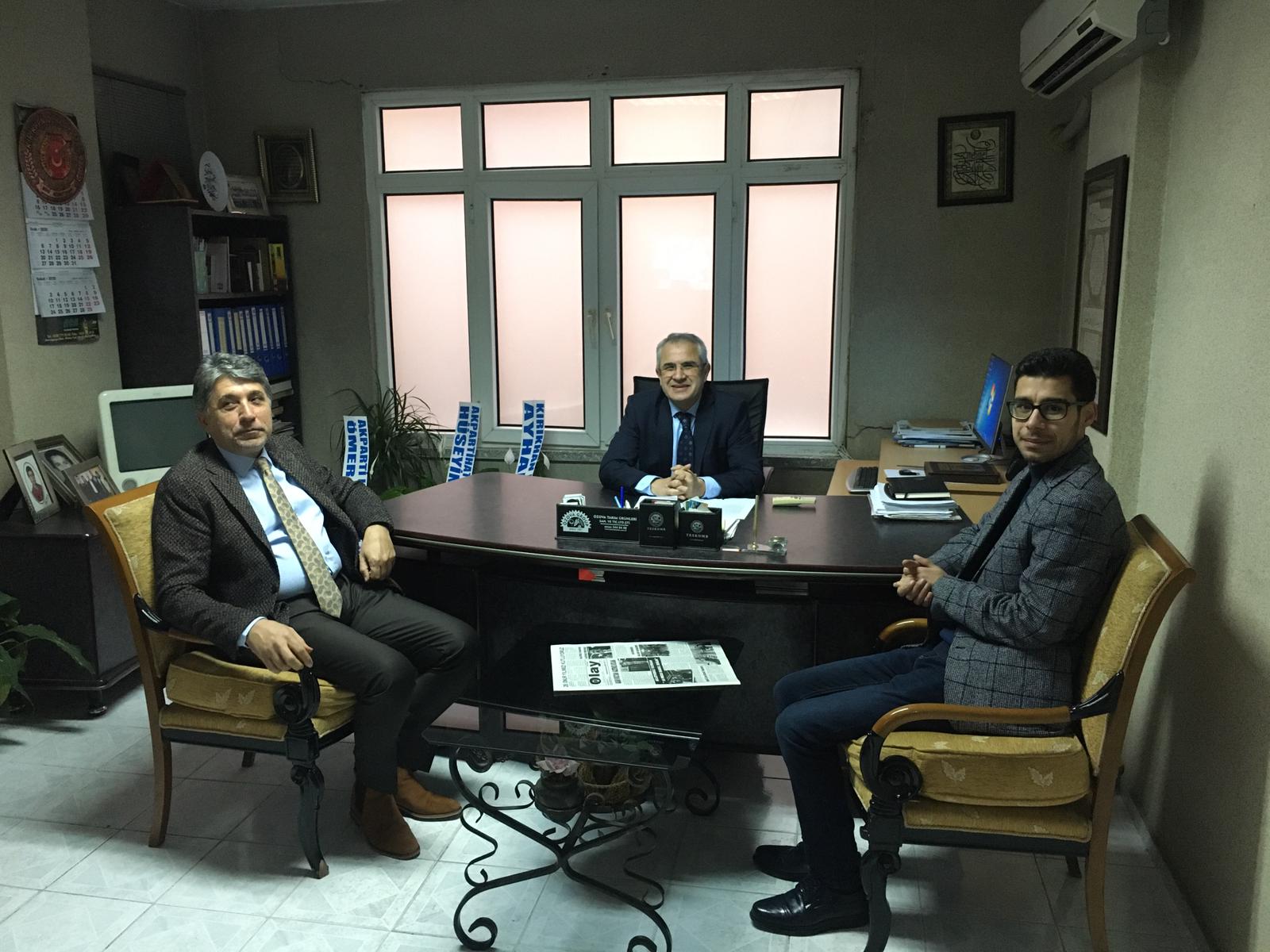 Başkan Yavuz’dan OLAY’a ziyaret     