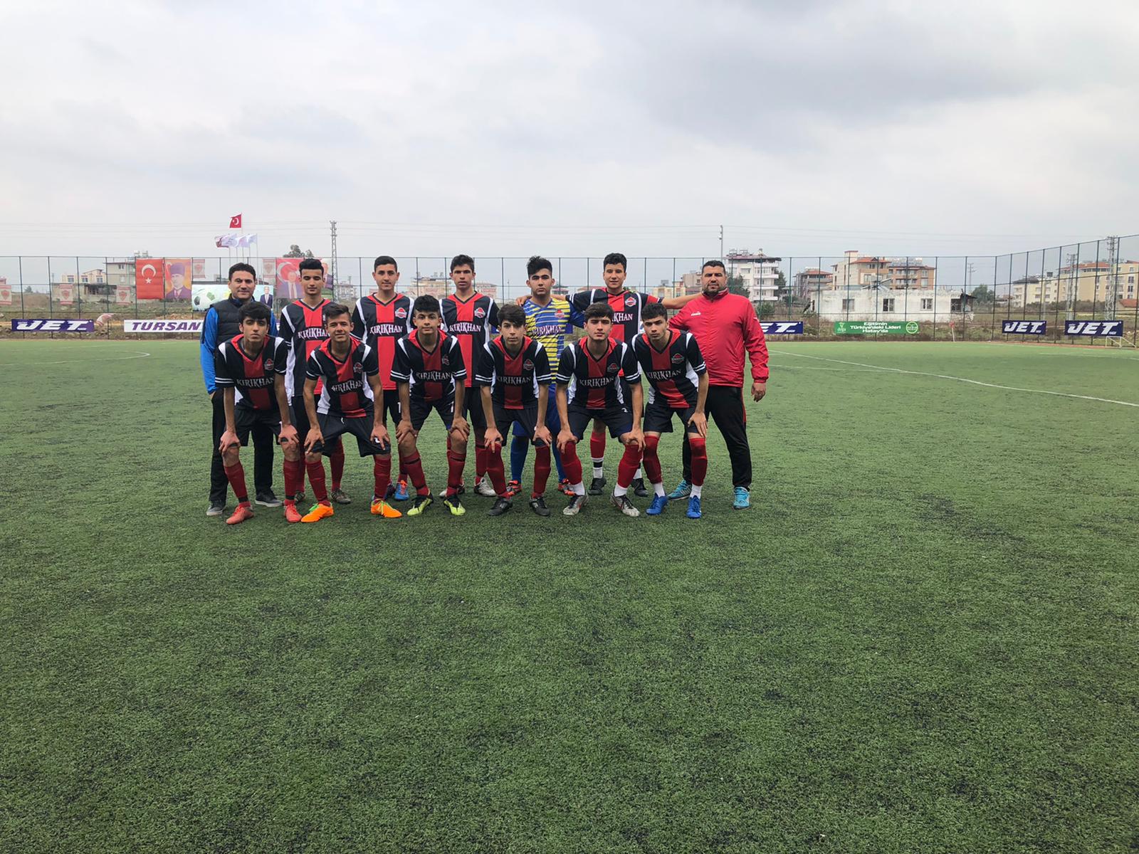 U17 FUTBOL TAKIMIMIZ ŞAMPİYONLUĞA EMİN ADIMLARLA İLERLİYOR