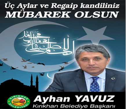 KIRIKHAN BELEDİYE BAŞKANI AYHAN YAVUZ’DAN ÜÇ AYLAR MESAJI