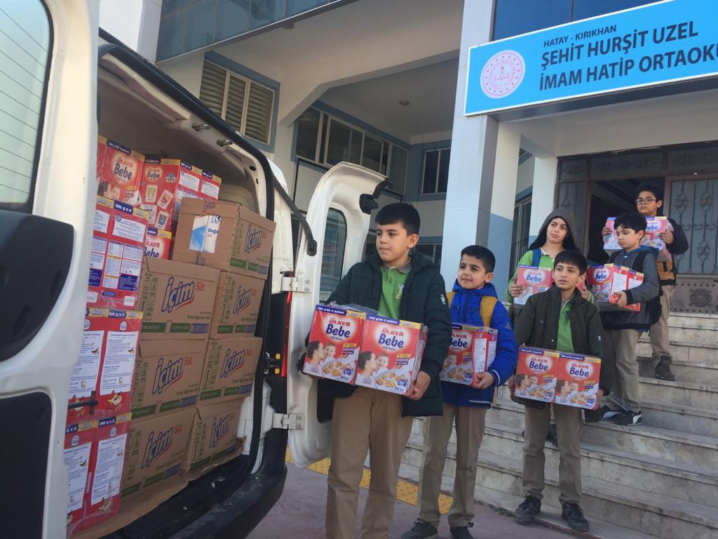 ÖĞRENCİLERDEN ANLAMLI BAĞIŞ