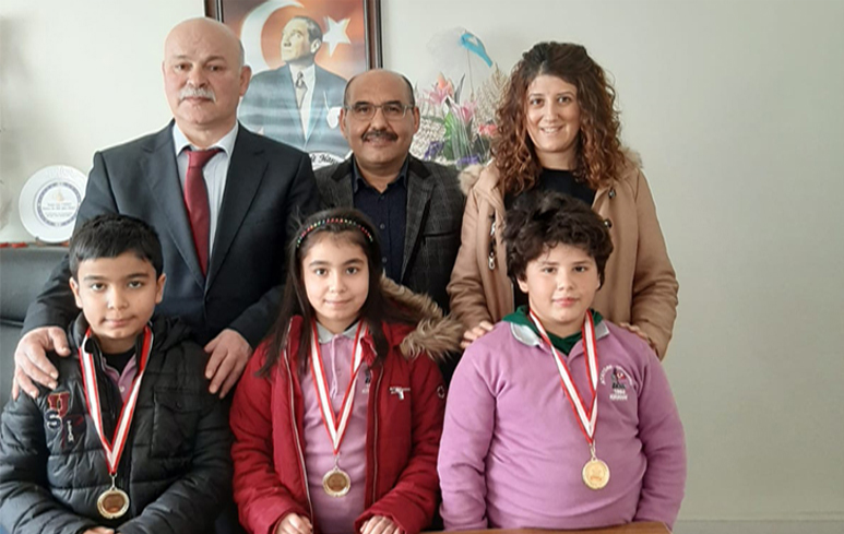 ATATÜRK İLKOKULU ÖĞRENCİLERİNDEN  BÜYÜK BAŞARI