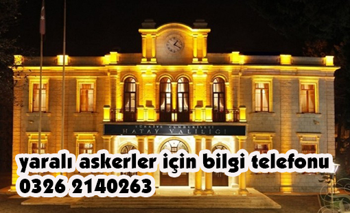 Hatay Valiliği, yaralı Mehmetçiklerle ilgili iletişim numarası paylaştı