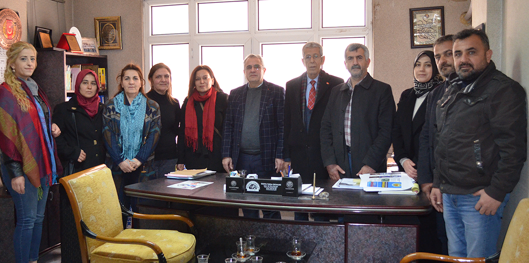 CHP’DEN OLAY’A ZİYARET