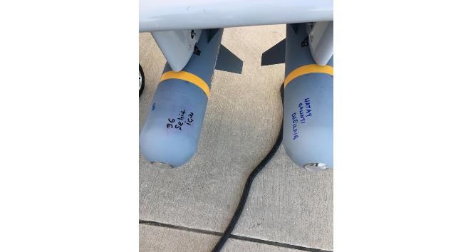 SİHA mühimmatlarında net mesaj: “Hatay çalıntı değildir”