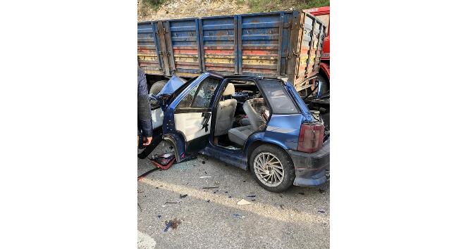 Hatay’da trafik kazası: 1 ölü, 1 yaralı