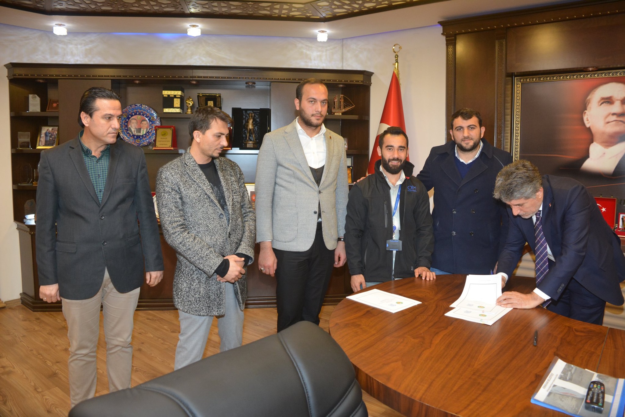 BAŞKAN YAVUZ İYİ NİYET SÖZLEŞMESİ İMZALADI